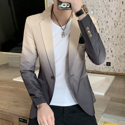 Men Fashion Trend Dress Jacket